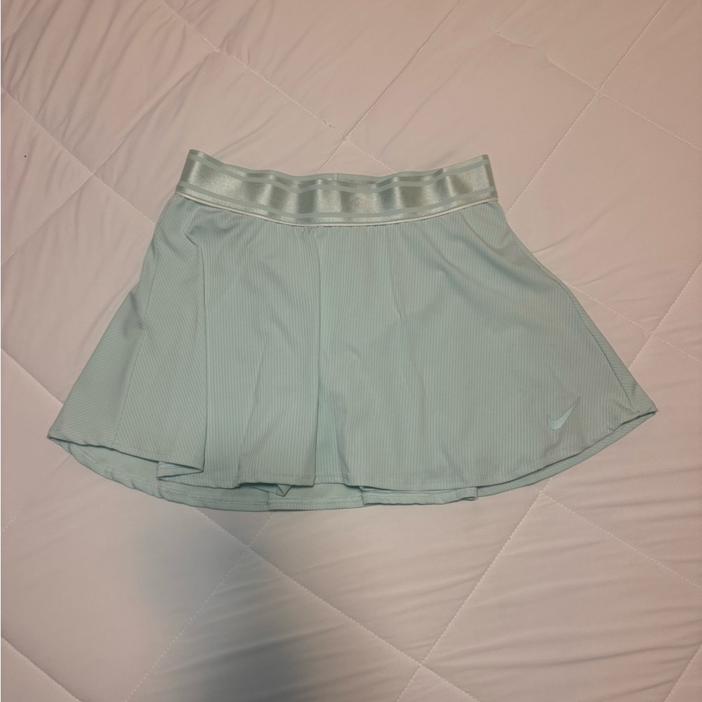 Women's Nike Light Blue Tennis Skirt